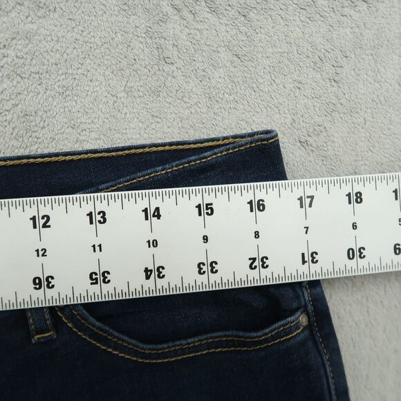 Levi's 512 Jeans Women's 14M Blue High-Rise Slimming Bootcut Denim 32" Inseam - Picture 3 of 16